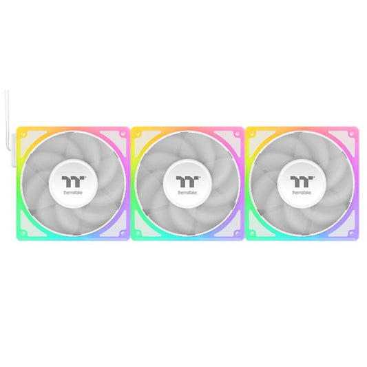 THERMALTAKE Toughfan EX 120 120mm ARGB Sync Cabinet Fan (White) (Triple Pack)