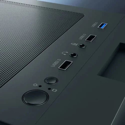 DAWG V 350 MATX Mid Tower Cabinet (Black)