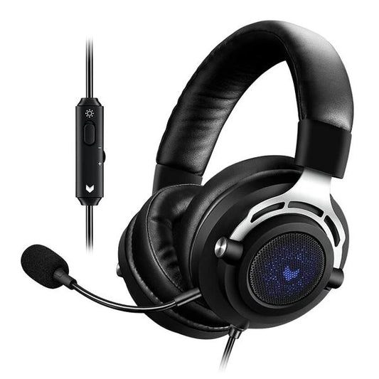 Rapoo VH150 Blue LED Gaming Headset (Black)