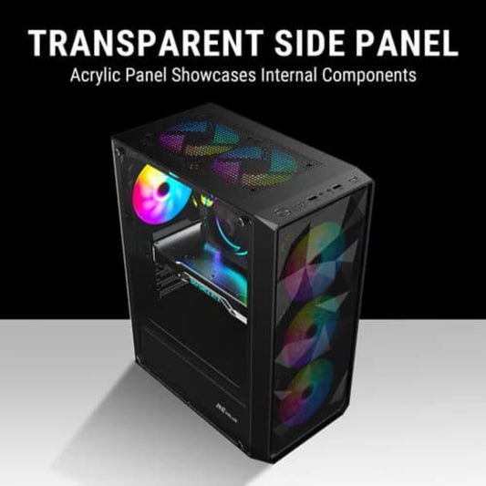 ANT VALUE VM41 ATX Mid Tower Cabinet ( Black )