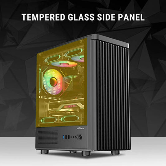 ANT VALUE VM45 MATX Mini Tower Cabinet ( Black )