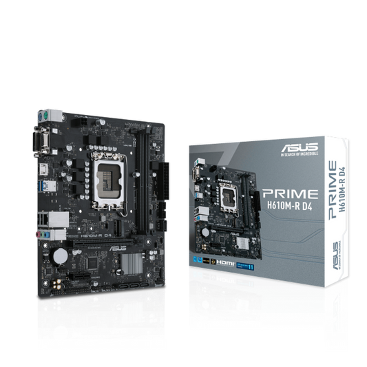 ASUS PRIME H610M-R D4 DDR4 Intel Motherboard