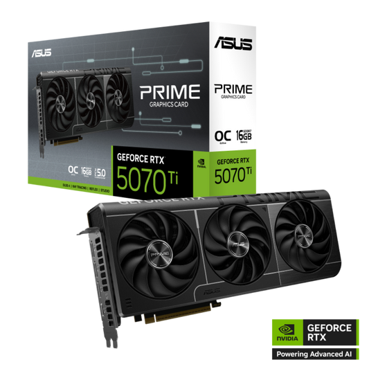 ASUS Prime Geforce RTX 5070 Ti OC Edition 16GB NVIDIA Graphic Card