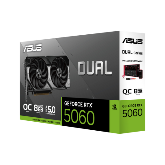 ASUS Dual GeForce RTX 5060 OC 8GB Nvidia Graphic Card
