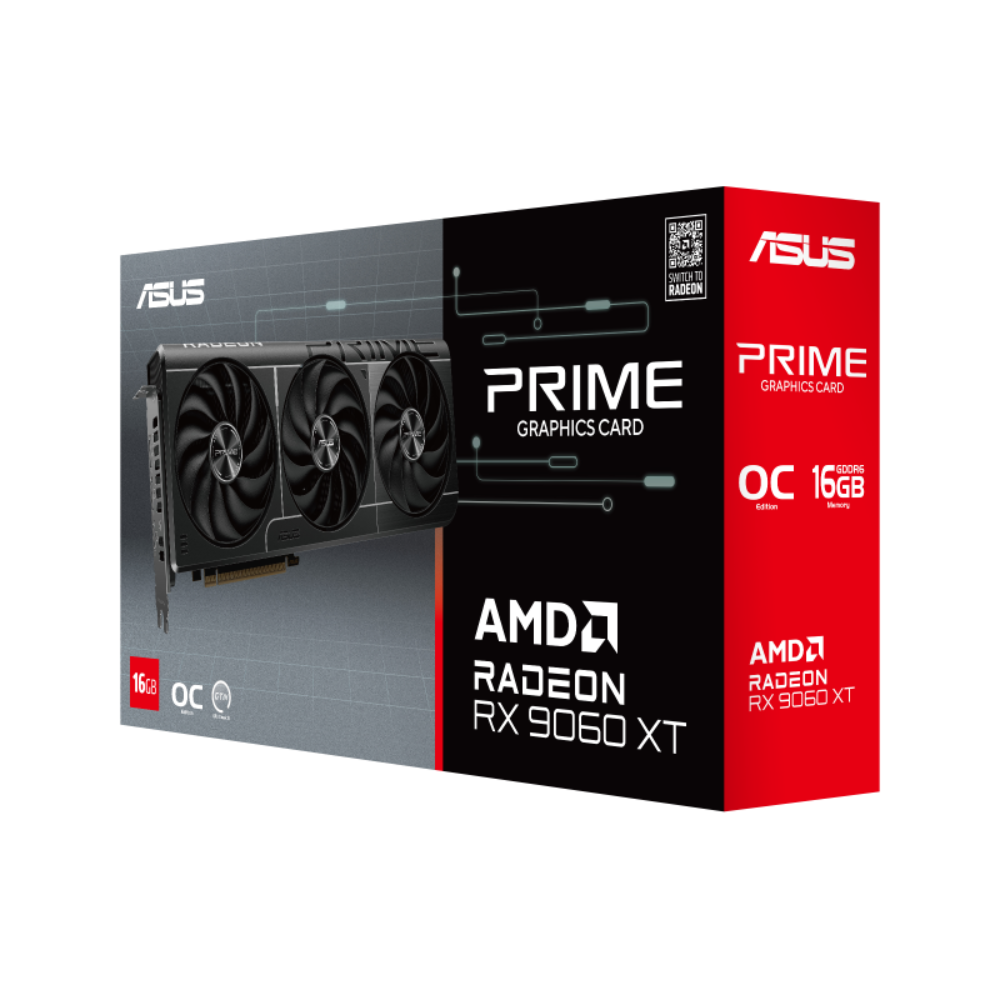 Buy ASUS Prime Radeon RX 9060 XT OC 16GB AMD Graphic Card