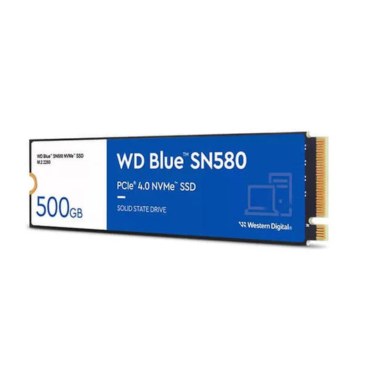 Western Digital Blue SN580 500GB M.2 NVMe Gen4 Internal SSD