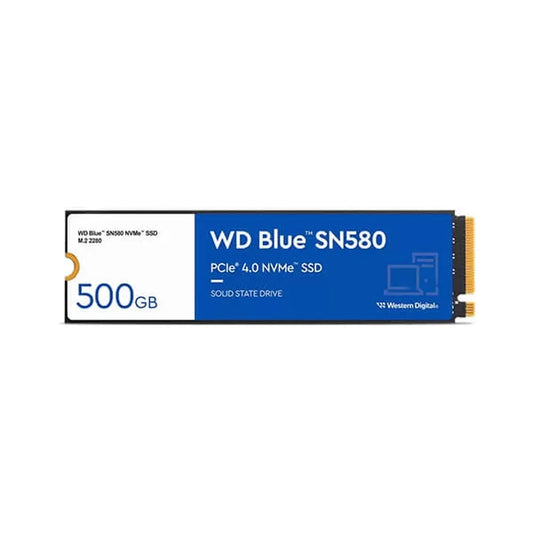 Western Digital Blue SN580 500GB M.2 NVMe Gen4 Internal SSD