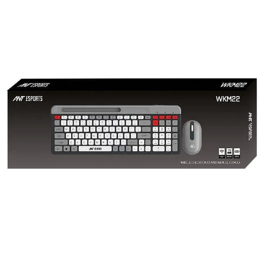 ANT ESPORTS WKM22 Wireless Keyboard And Mouse Combo