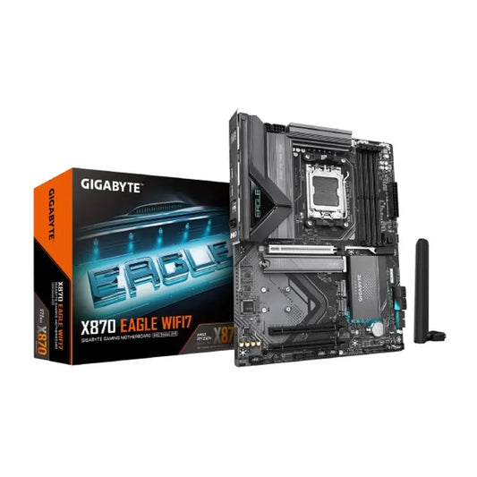 GIGABYTE X870 Eagle Wifi7 DDR5 AMD Motherboard ( Black )