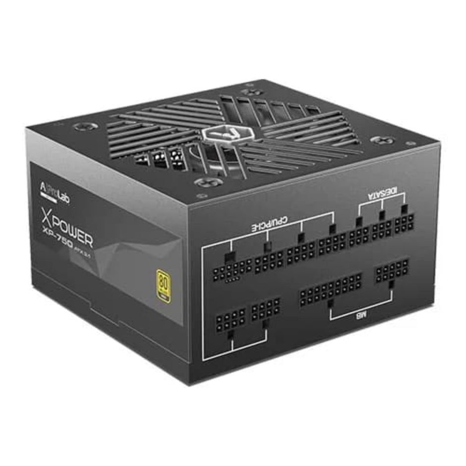 PROLAB DESIGN XPower XP-750 Gold Fully Modular ATX 3.1 Power Supply ...