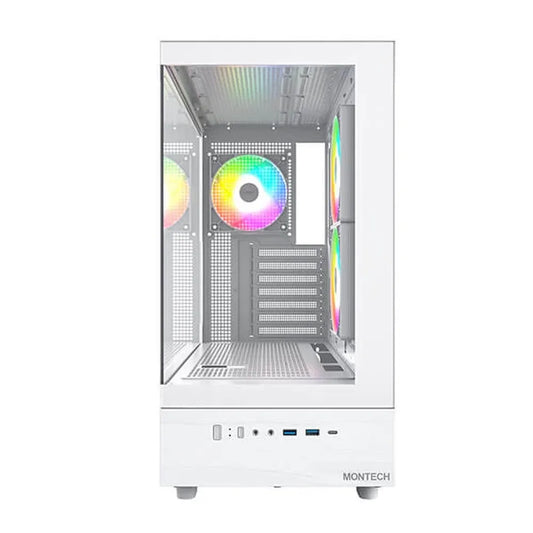 MONTECH XR Mid-Tower ATX Cabinet (White)