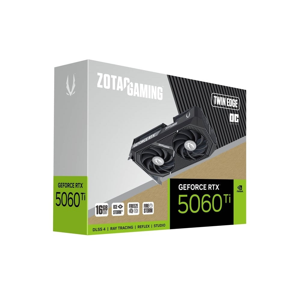 最終値下げZOTAC GAMING GeForce RTx5060Ti 16GB ZOTAC AMP GeForce RTX 5060 Ti 16GB GDDR7 PCI Express 5.0 x8 ATX