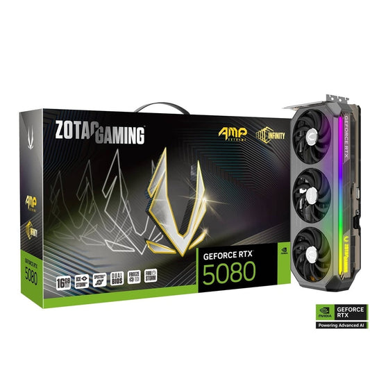 ZOTAC GAMING GeForce RTX 5080 AMP Extreme Infinity 16GB Nvidia Graphic Card