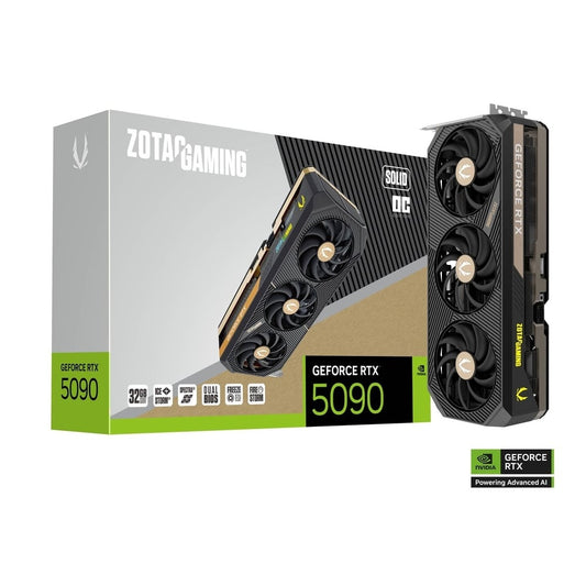 ZOTAC Gaming GeForce RTX 5090 Solid OC 32GB Nvidia Graphic Card