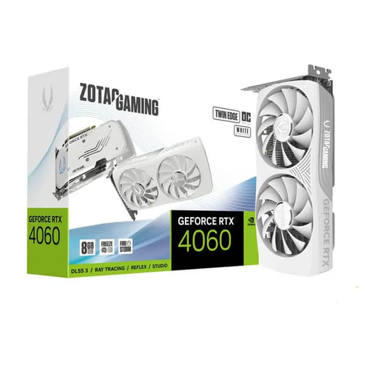 Zotac GeForce RTX 4060 Twin Edge OC 8GB White Edition Graphic Card