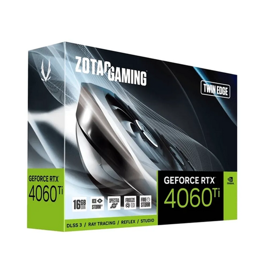 ZOTAC Gaming GeForce RTX 4060 Ti Twin Edge 16GB Nvidia Graphic Card