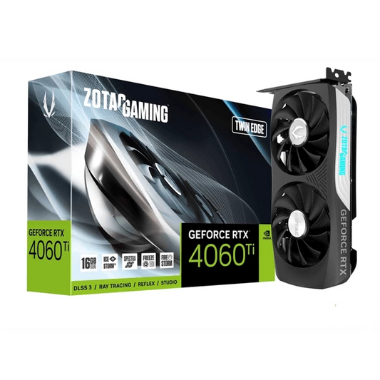 ZOTAC Gaming GeForce RTX 4060 Ti Twin Edge 16GB Nvidia Graphic Card
