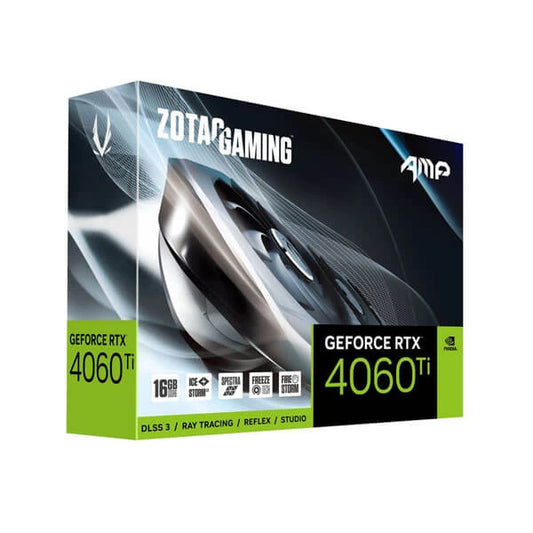 ZOTAC Gaming GeForce RTX 4060 Ti 16GB AMP GDDR6 Graphic Card