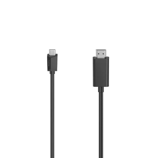 HAMA Video Cable USB-C Plug HDMI Plug Ultra-HD 4K 1.50m Cable