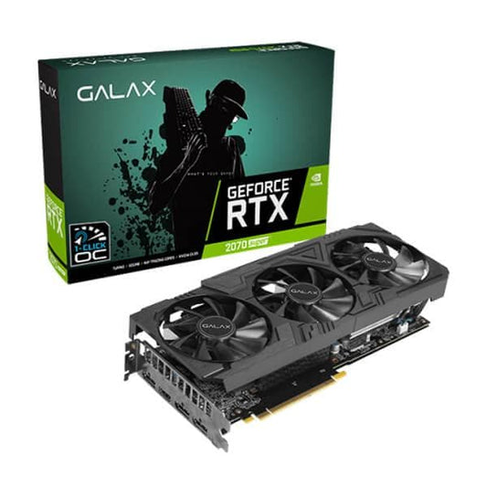 GALAX GeForce RTX 2070 Super EX Gamer Black Edition (1-CLICK OC) 8GB GDDR6 Graphics Card