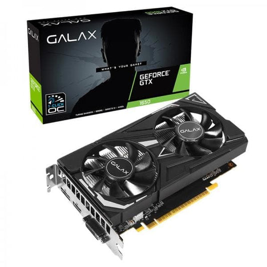 GALAX GeForce GTX 1650 EX (1-CLICK OC) 4GB GDDR5 Graphics Card