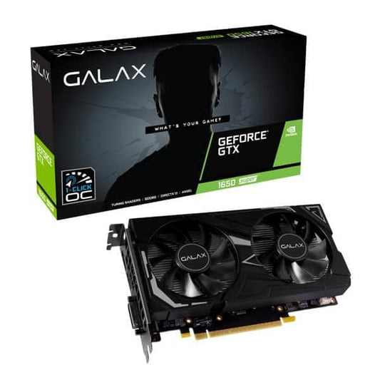 GALAX GeForce GTX 1650 Super EX (1-CLICK OC) 4GB GDDR6 Graphics Card