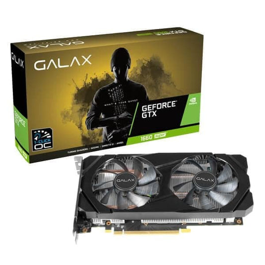GALAX GeForce GTX 1660 Super (1-CLICK OC) 6GB GDDR6 Graphics Card