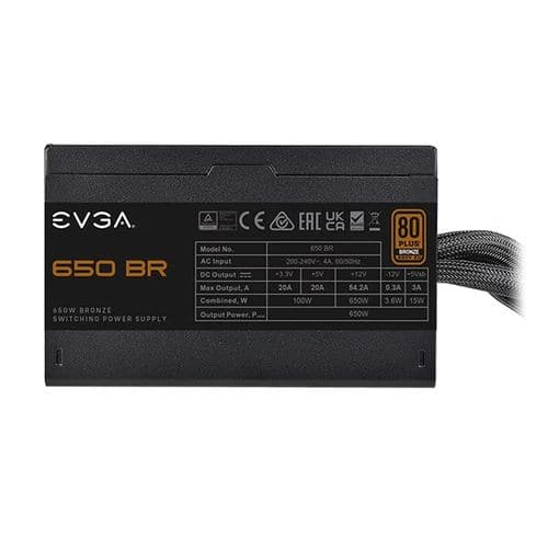 EVGA 650 BR Bronze Semi Modular PSU (650 Watt)
