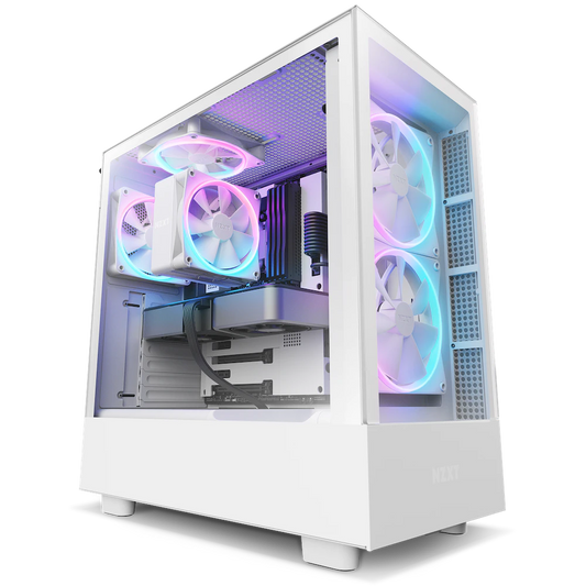 NZXT T120 RGB 120mm PWM RGB CPU Air Cooler (White)