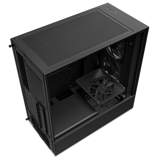 NZXT H5 Elite Mid Tower Cabinet (E-ATX) (Black)