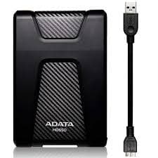 Adata HD650 1TB Black External HDD