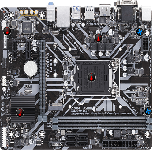 Gigabyte h310 deals motherboard price