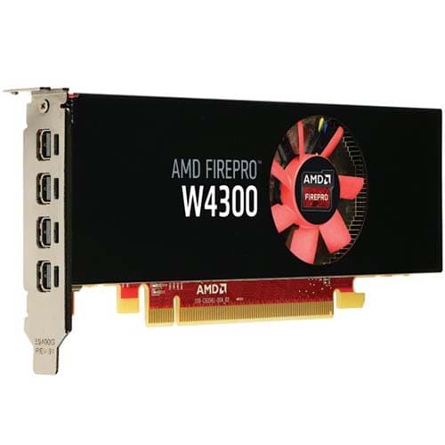 AMD FirePro W4300 4GB GDDR5 Graphic Card