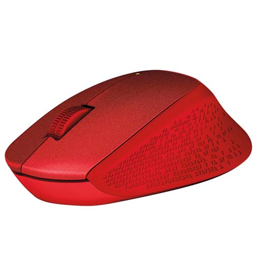 Logitech M331 Silent Plus Wireless Mouse (Red) 910-004916