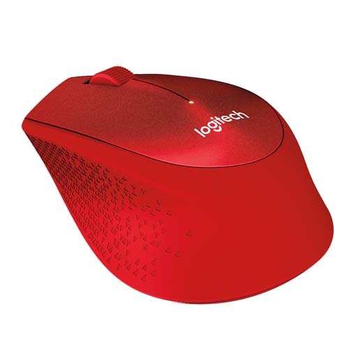 Logitech M331 Silent Plus Wireless Mouse (Red) 910-004916