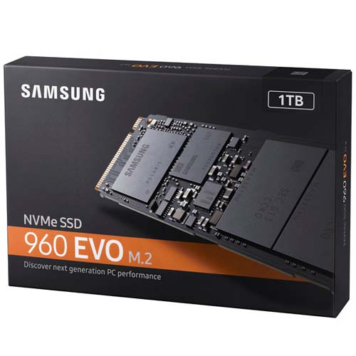 Samsung 960 EVO 1TB M.2 NVMe SSD