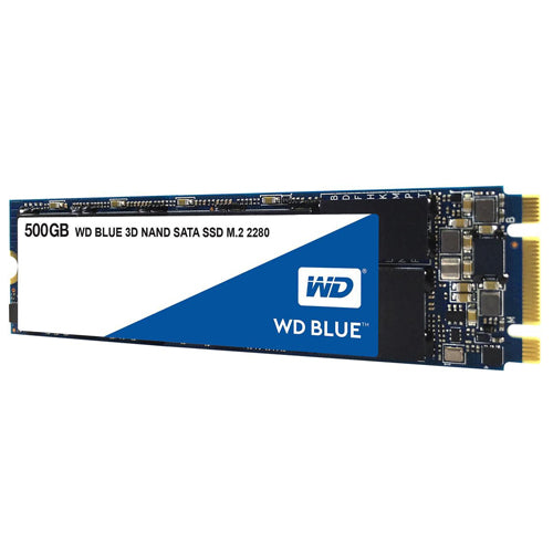 Western Digital Blue 500GB 3D NAND M.2 SATA SSD