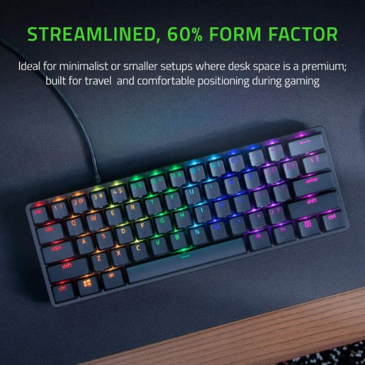 Razer Huntsman Mini 60% Black Keyboard Red Switches
