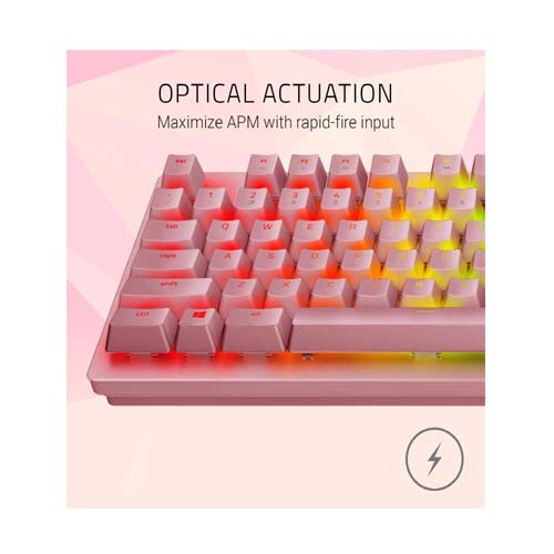 Razer Huntsman Opto-Mechanical Gaming Keyboard - Quartz