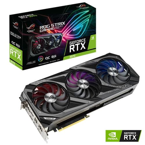 Asus ROG Strix GeForce RTX 3070 8GB GDDR6 Graphics card