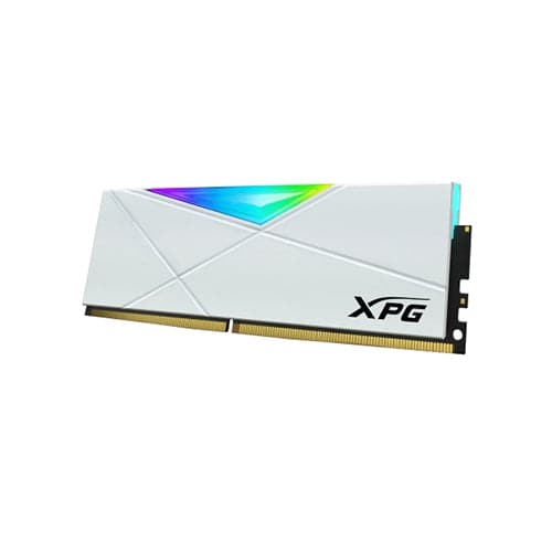 Adata XPG Spectrix D50 RGB 16GB (16GBx1) 3200MHz DDR4 RAM (White)