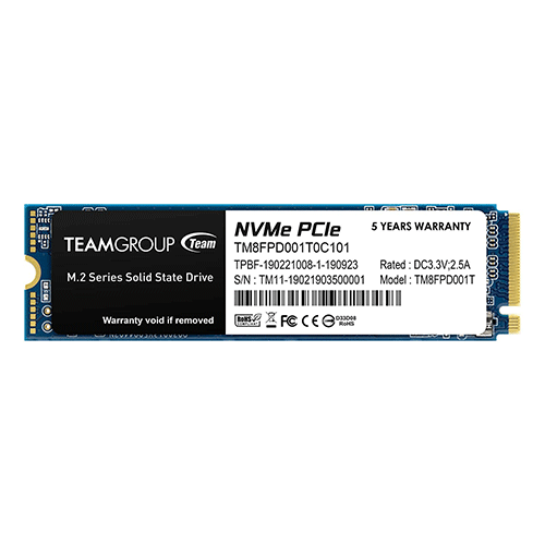 TeamGroup MP33 Pro 1TB M.2 NVMe SSD (TM8FPD001T0C101)