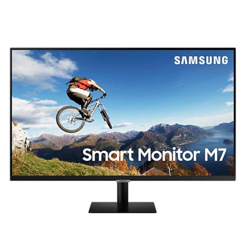 SAMSUNG LS32AM700UWXXL 32 Inch UHD 60Hz VA Panel 99% SRGB 8MS Gaming Monitor