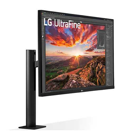 LG 32UN880-B 32 Inch Ultrafine Display Ergo 4K Monitor
