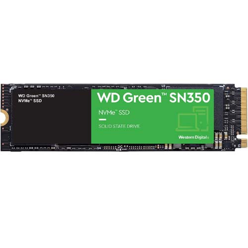 Western Digital Green SN350 480GB M.2 NVMe SSD (WDS480G2G0C)