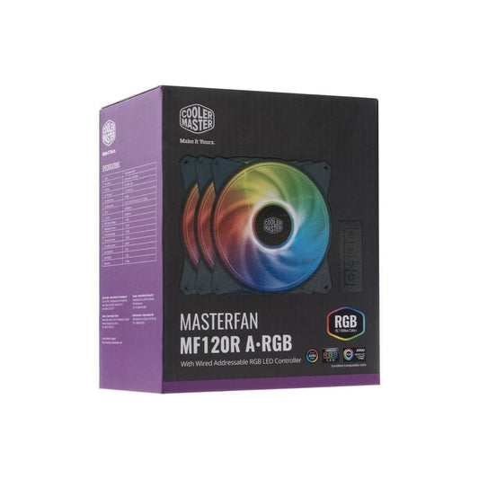Cooler Master MasterFan MF120R ARGB 3 in 1 PC Fan (Triple Pack)