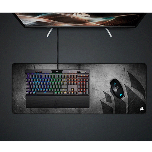 CORSAIR MM300 PRO Premium Spill Proof Extended Cloth Black Mousepad