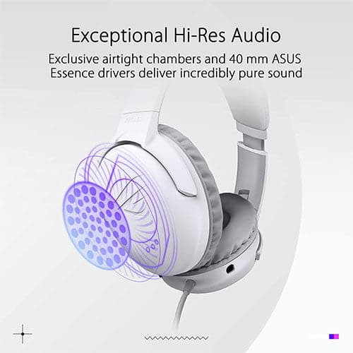 Asus ROG Strix Go Core Gaming Headset (Moonlight White)