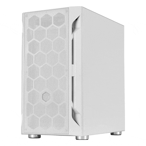 SilverStone FARA H1M (M-ATX) Mini Tower Cabinet (White)