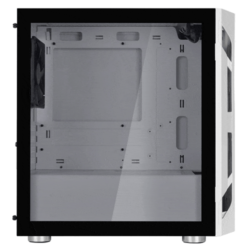 SilverStone FARA H1M (M-ATX) Mini Tower Cabinet (White)